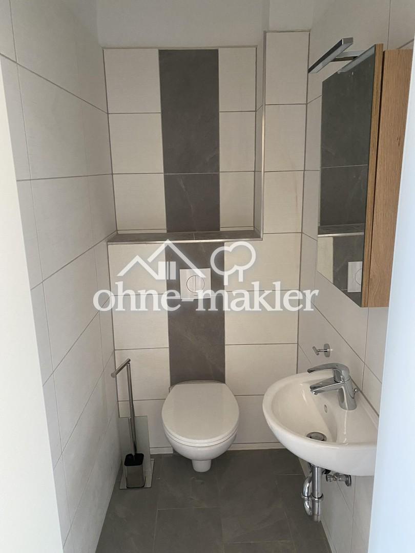 Modernes Gäste-WC