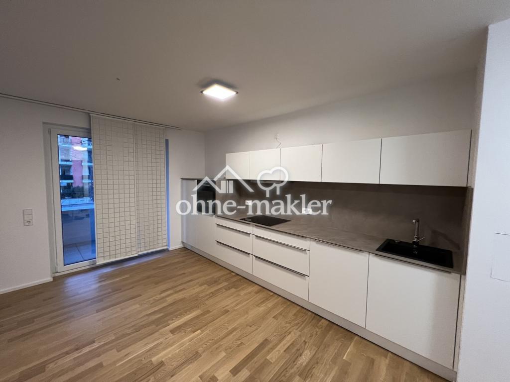 1 Zimmer Apartment(Teilmöbliert) im Lyoner Quartier Frankfurt mit Reddy Einbauküche - Foto 2