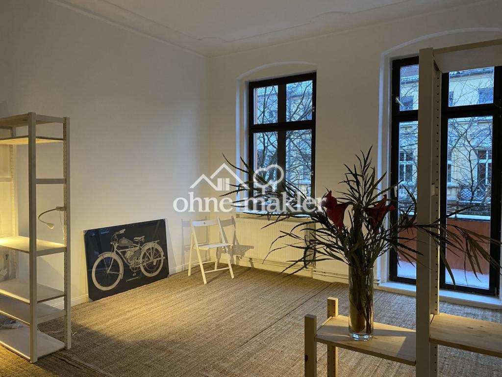 Am Westhafen Stuckaltbau sonnig, grün, ruhig, Balkon, hohe Räumen - Photo 1