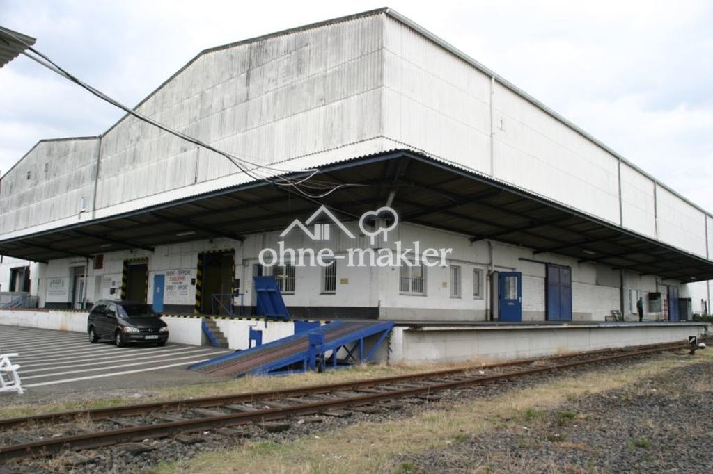 Frontansischt Lagerhalle