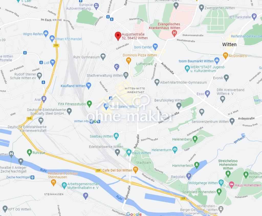 Stadtlageplan