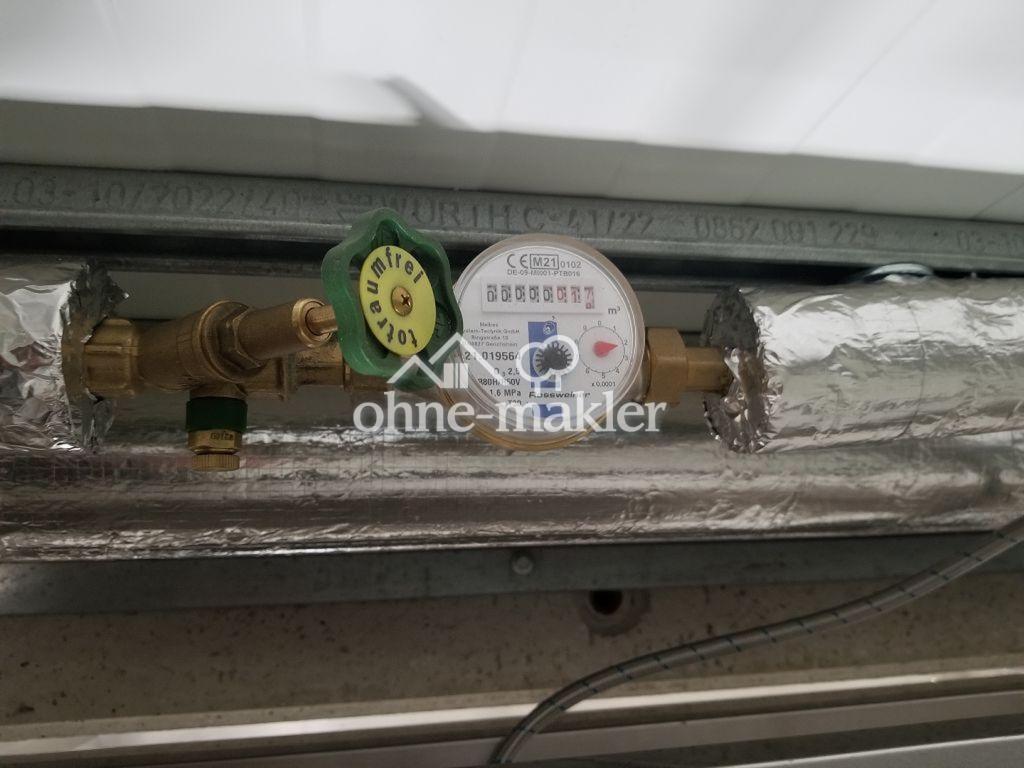 Kaltwasserzähler pro Mieter