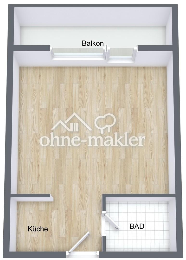 Schöne Wohnung mit Balkon in Nussloch - Foto 5