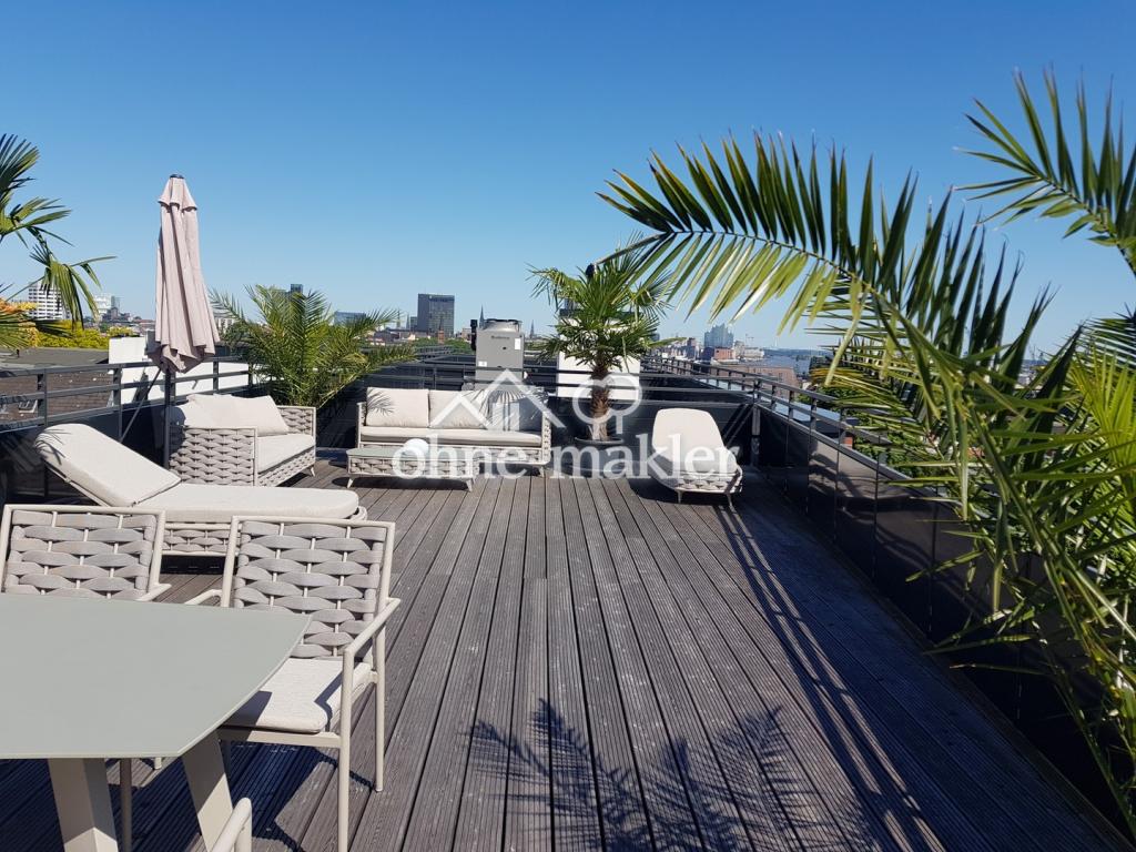 Private Dachterrasse 