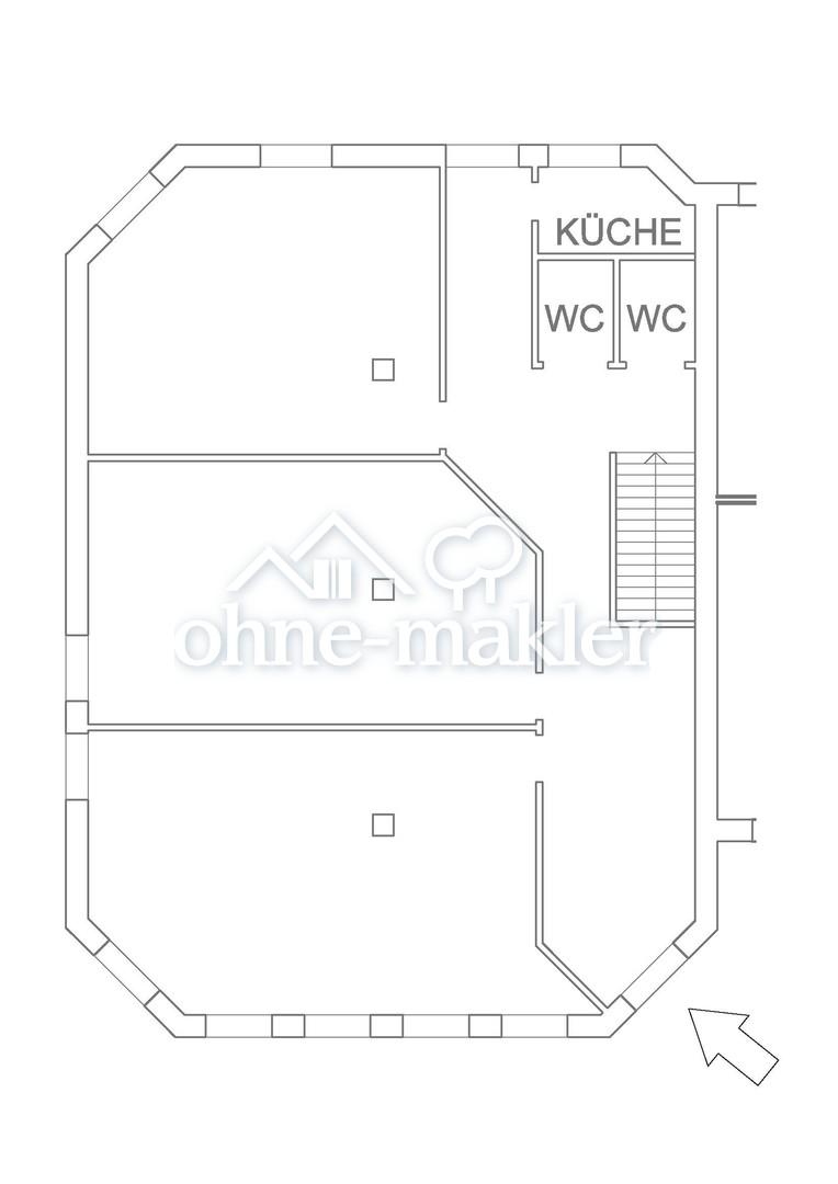 Grundriss Büro 180 m²