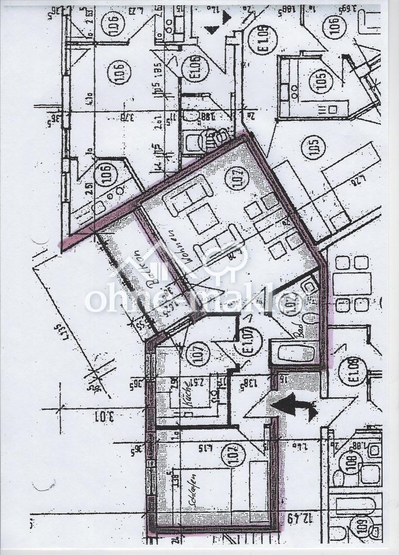 Wohnung mit großem Balkon und Blick ins Grüne - Photo 3