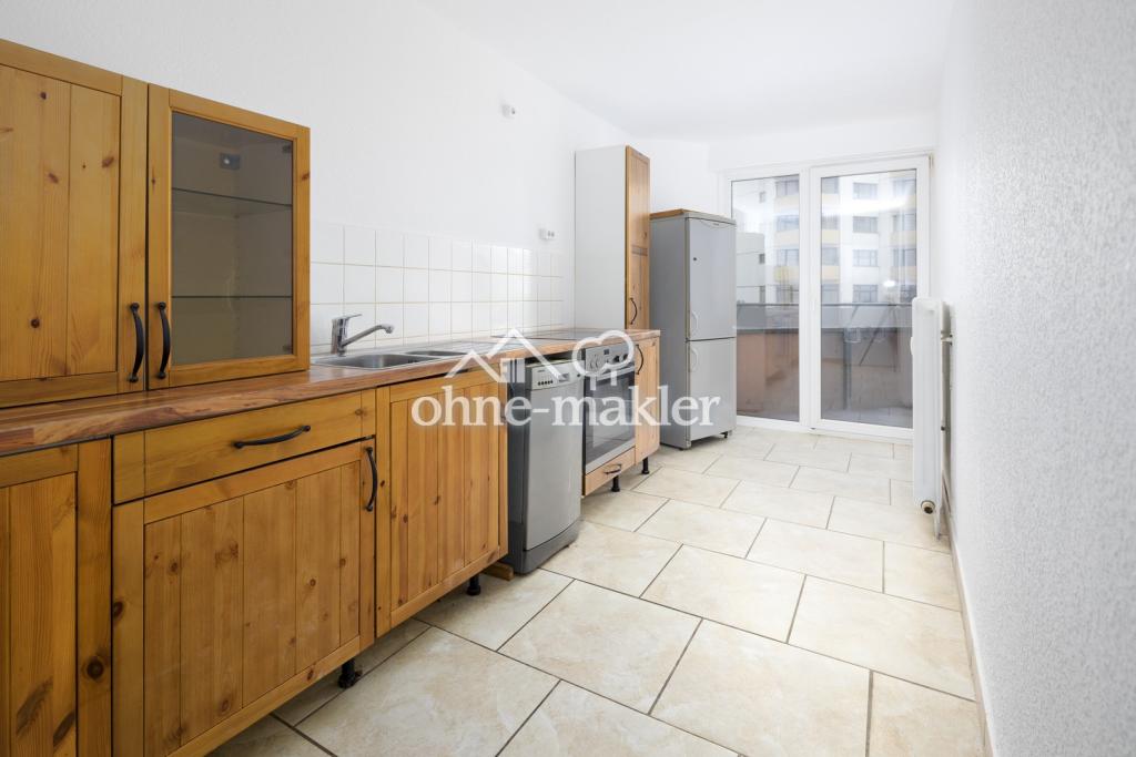 Küche zum Balkon
