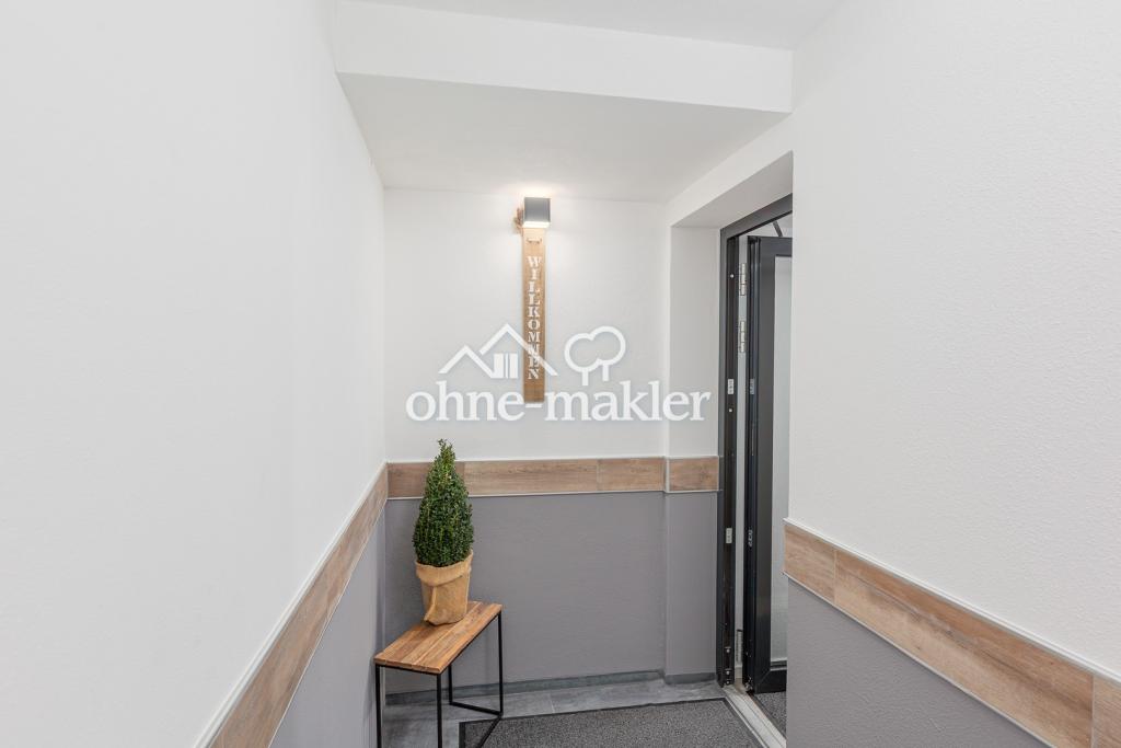 Eingang zu Apartments 1 bis 3