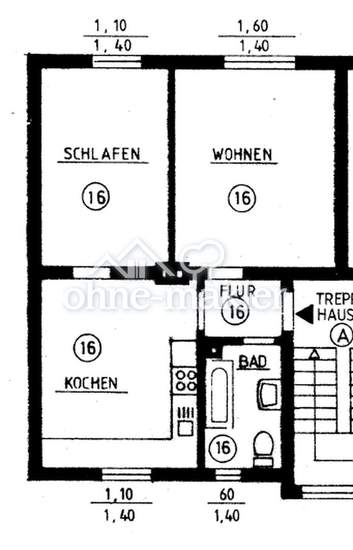 2-Zimmer Wohnung in gepflegtem Mehrfamilienhaus - Foto 4