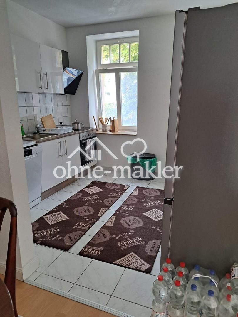 Moderne Wohnung mit Einbauküche, 3-Zimmer, offener Grundriss und Balkon in Chemnitz - Photo 4