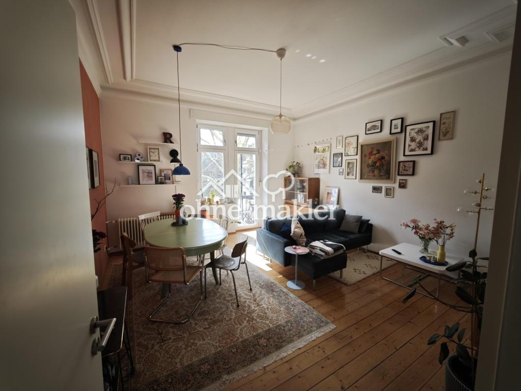 Hochwertig sanierte 3-Zimmer-Altbauwohnung (ca. 75 m²) in zentraler Lage der Weststadt! - Photo 1