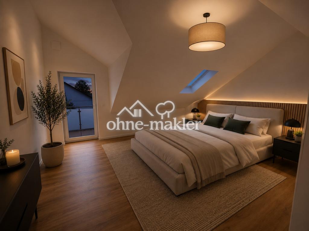 Moderne Neubau-Dachgeschosswohnung mit großem Balkon und lichtdurchflutetem Wohnbereich - Photo 2