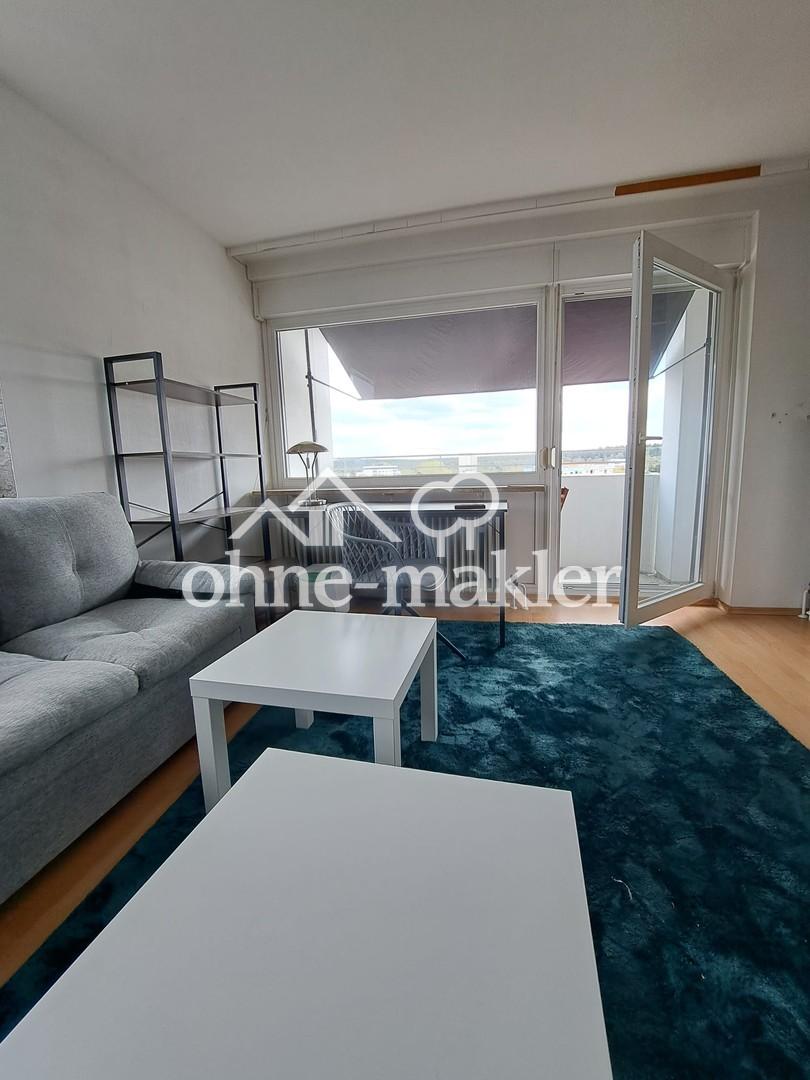 möblierte Einzimmerwohnung mit einmaligen Ausblick - Foto 2