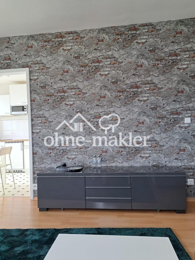 möblierte Einzimmerwohnung mit einmaligen Ausblick - Foto 3