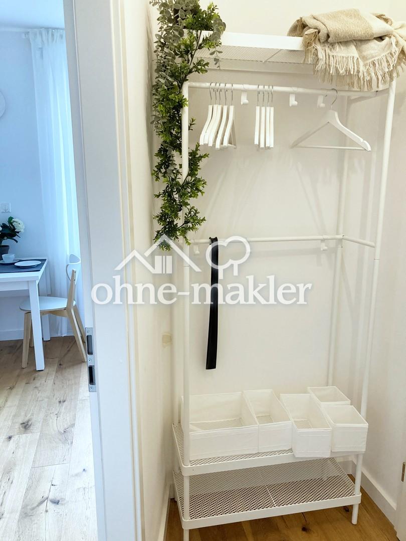 Flur mit Garderobe