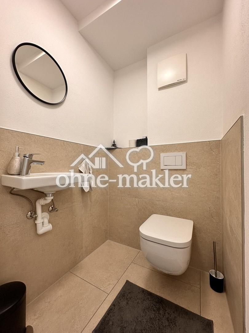Gäste WC im UG Musterhaus