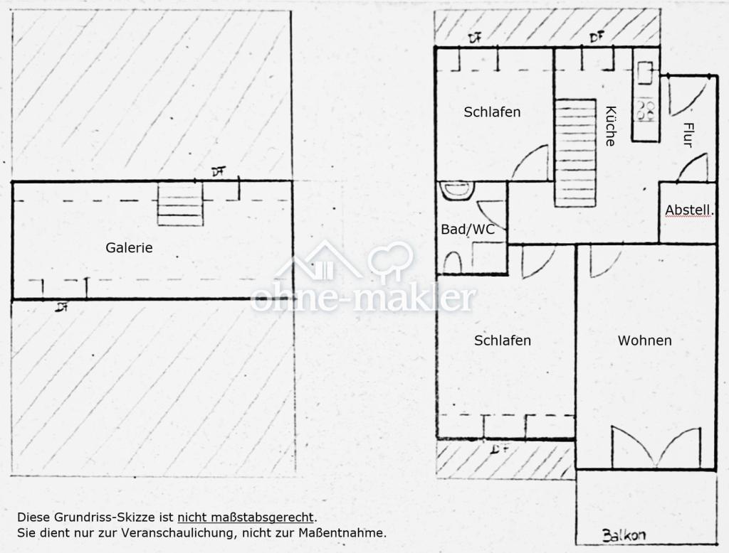 Grundriss-Skizze