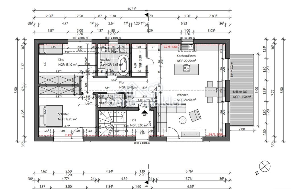 Grundriss DG