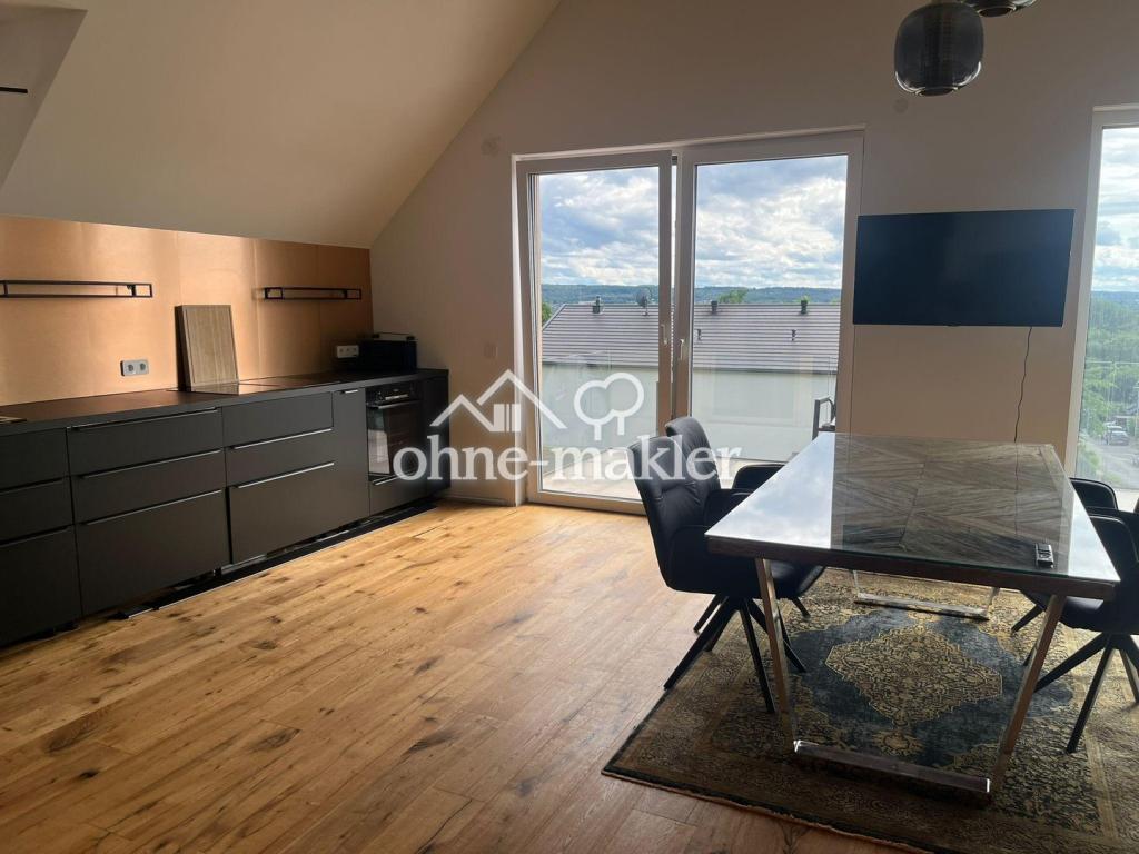 Wunderschöne Neubau Wohnung in Waldrandlage mit tollen Blick über Siegburg! - Foto 5