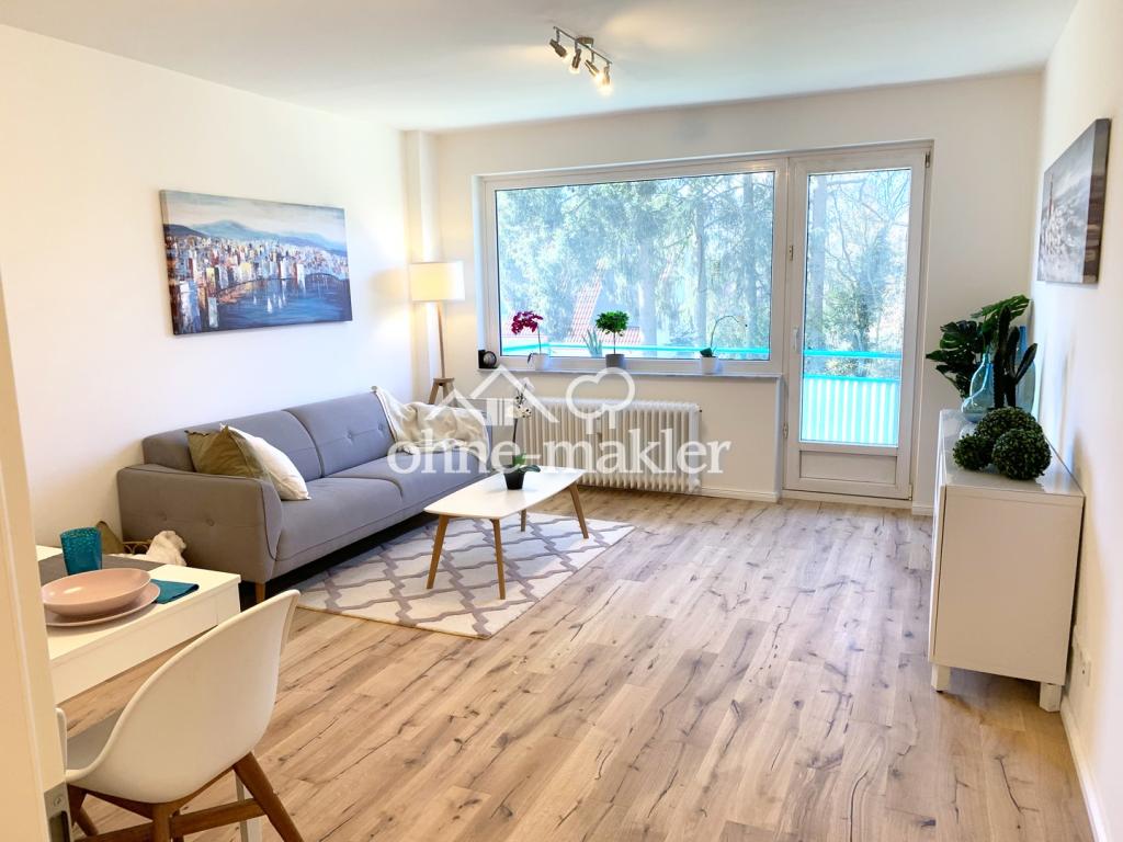 Wohnen auf Zeit: Kernsanierte 2,5-Zimmer-Wohnung mit Südwest-Balkon in Rahlstedt - Photo 1