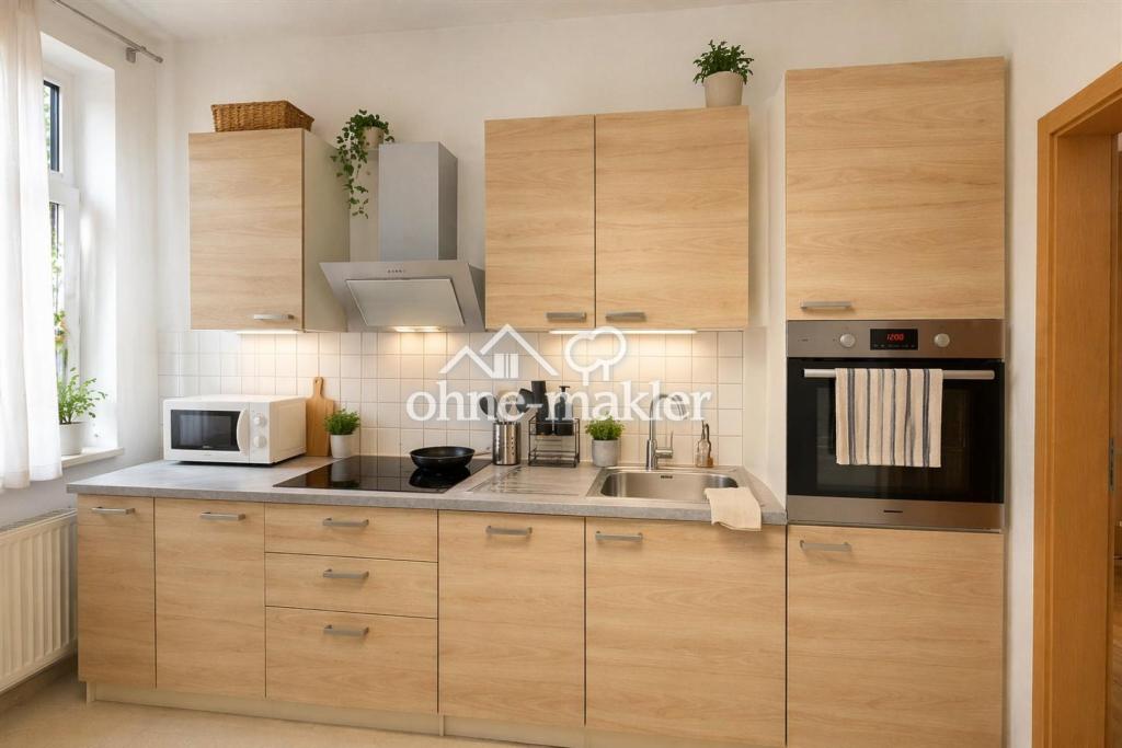 Top-Innestadt-Lage Halle: Stilvolle 2‑Zimmer‑Wohnung mit moderner Küche - Foto 4