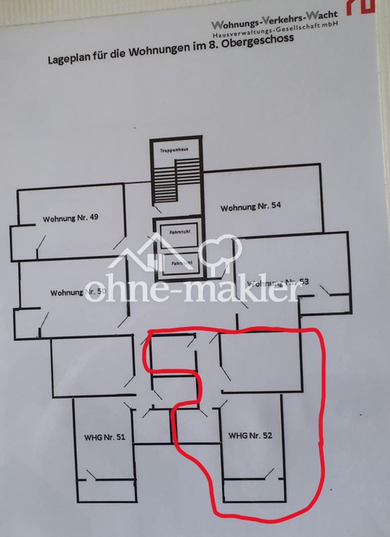 Grundriss WG. 52