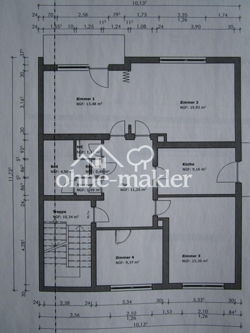 Wohnungsaufteilung