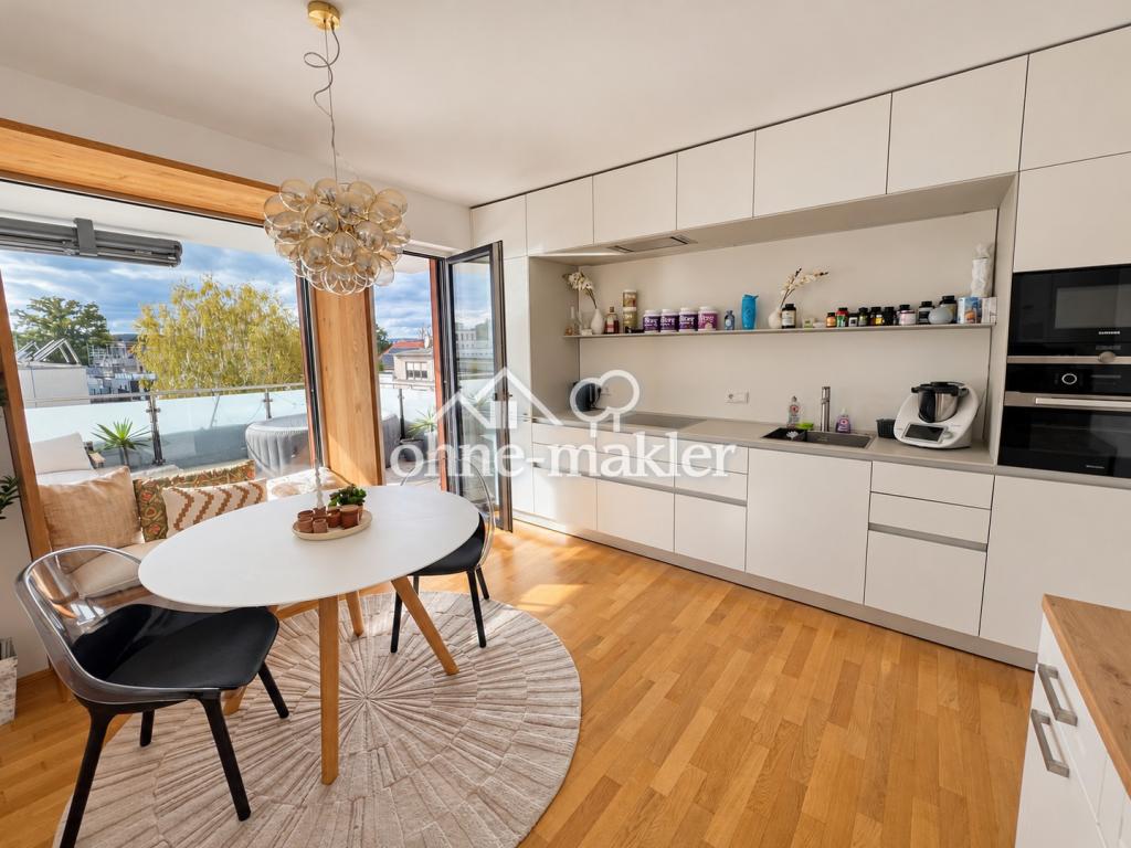Modernes Penthouse mit Dachterrasse im inneren Westen! - Foto 3