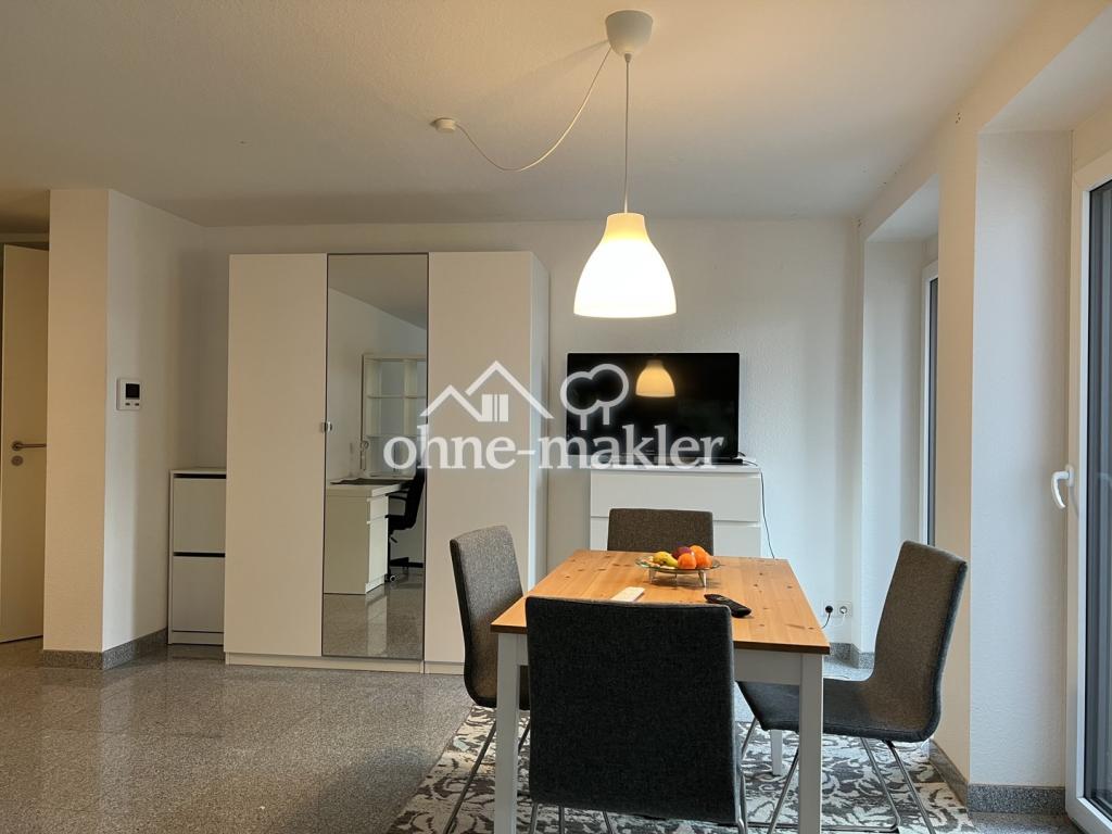 *Möbliert* Exklusive 1,5-Zimmer-Wohnung mit Terrasse und Fußbodenheizung - Foto 4