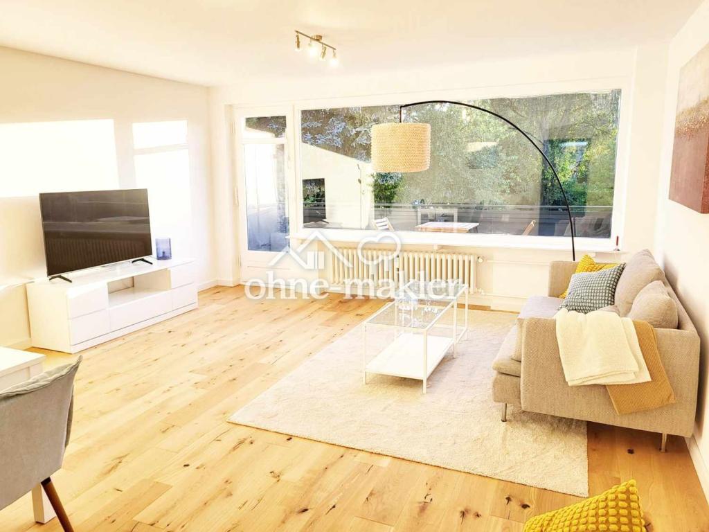 Wohnen auf Zeit: Sanierte 2-Zimmer-Wohnung mit großem Balkon in Hamburg-Marienthal - Photo 2