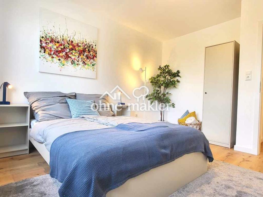 Wohnen auf Zeit: Sanierte 2-Zimmer-Wohnung mit großem Balkon in Hamburg-Marienthal - Photo 4