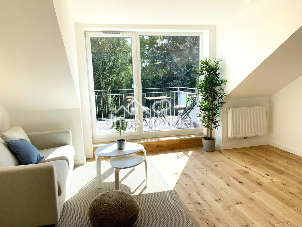 Wohnen auf Zeit: 1,5-Zimmer-Wohnung mit Südwest-Balkon in Hamburg-Marienthal - Photo 2
