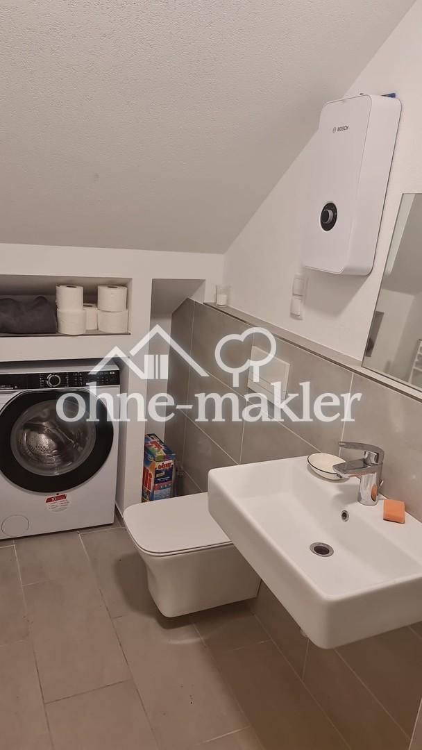 Dusche Waschmaschine Trokner