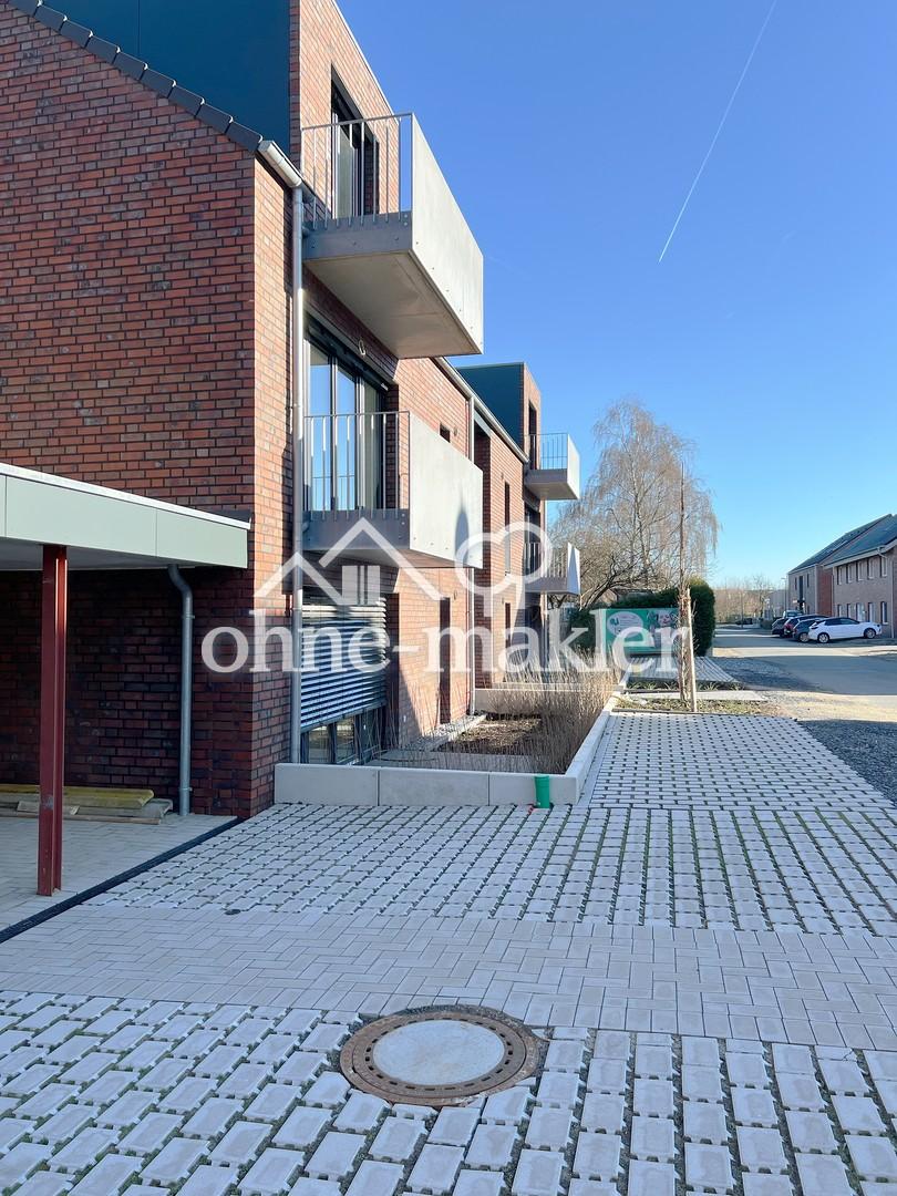 Stellplatz direk am Haus