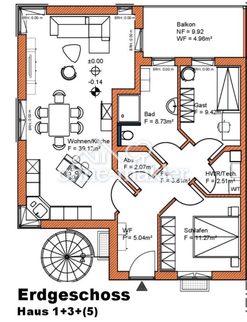 Erstbezug energieeffiziente EG Mietwohnungen (KfW55) im Neubau - Photo 4