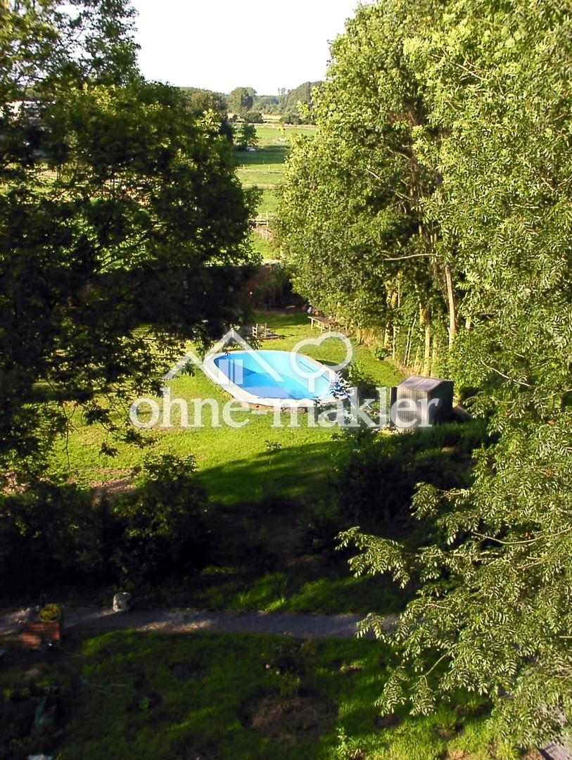 Blick zum Garten