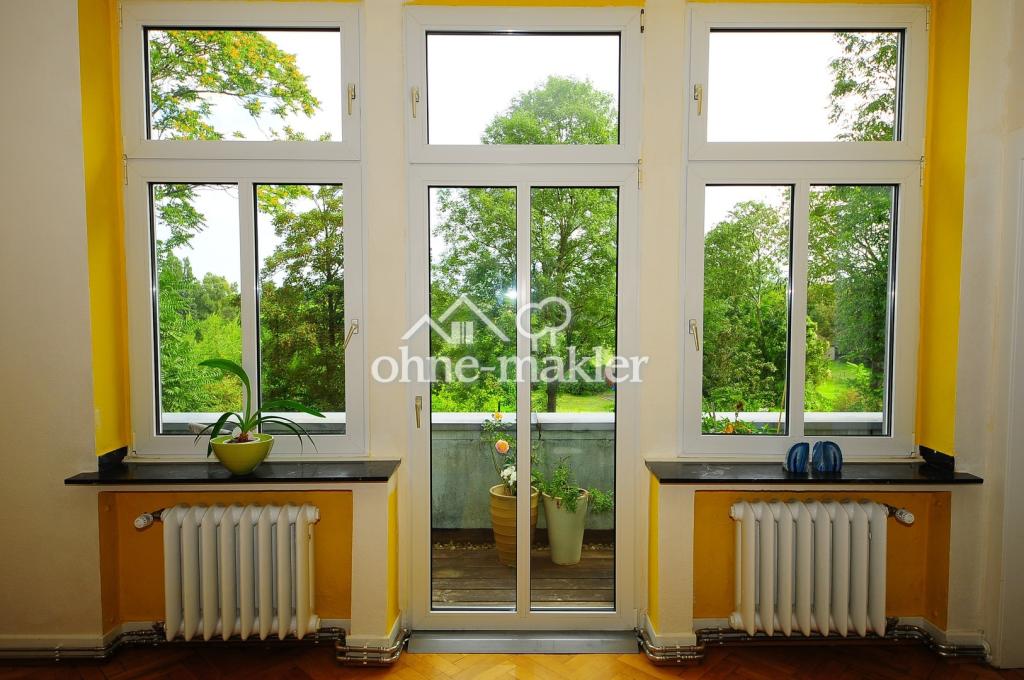 Balkonzimmer vor Neuanstrich
