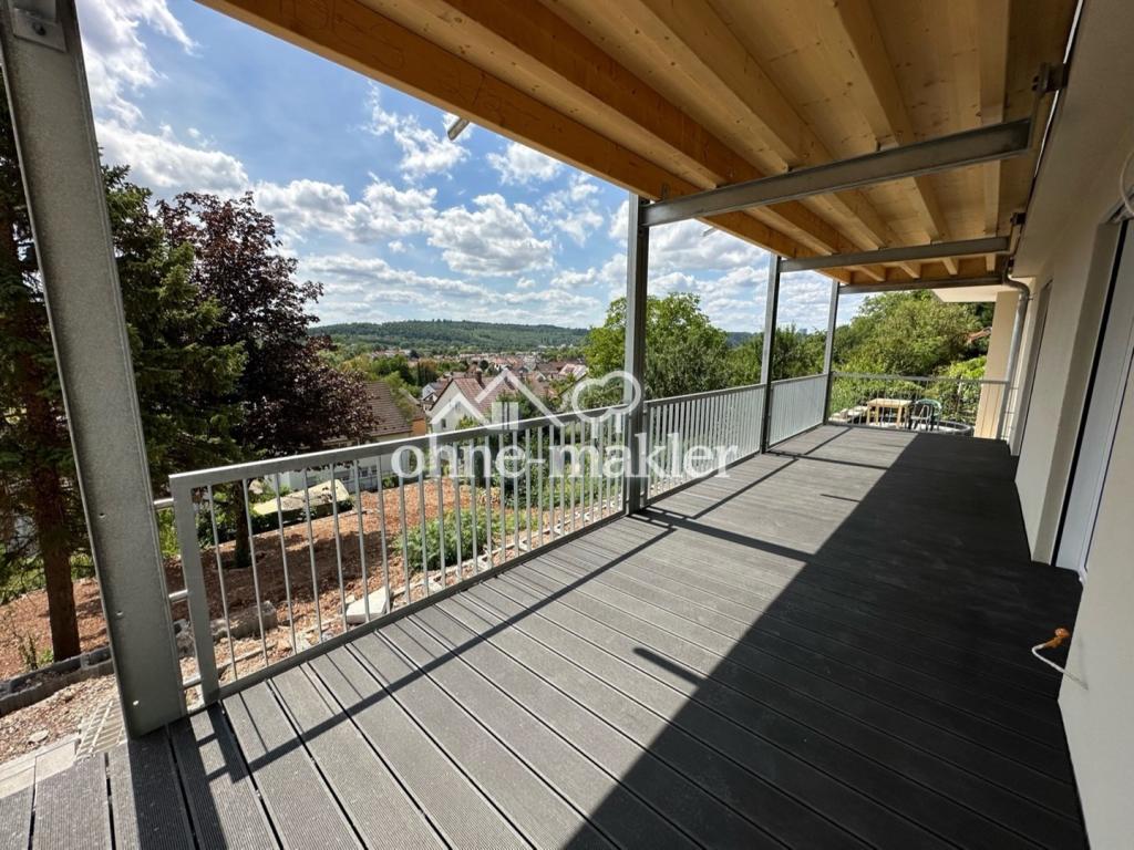 Balkon mit Fernblick