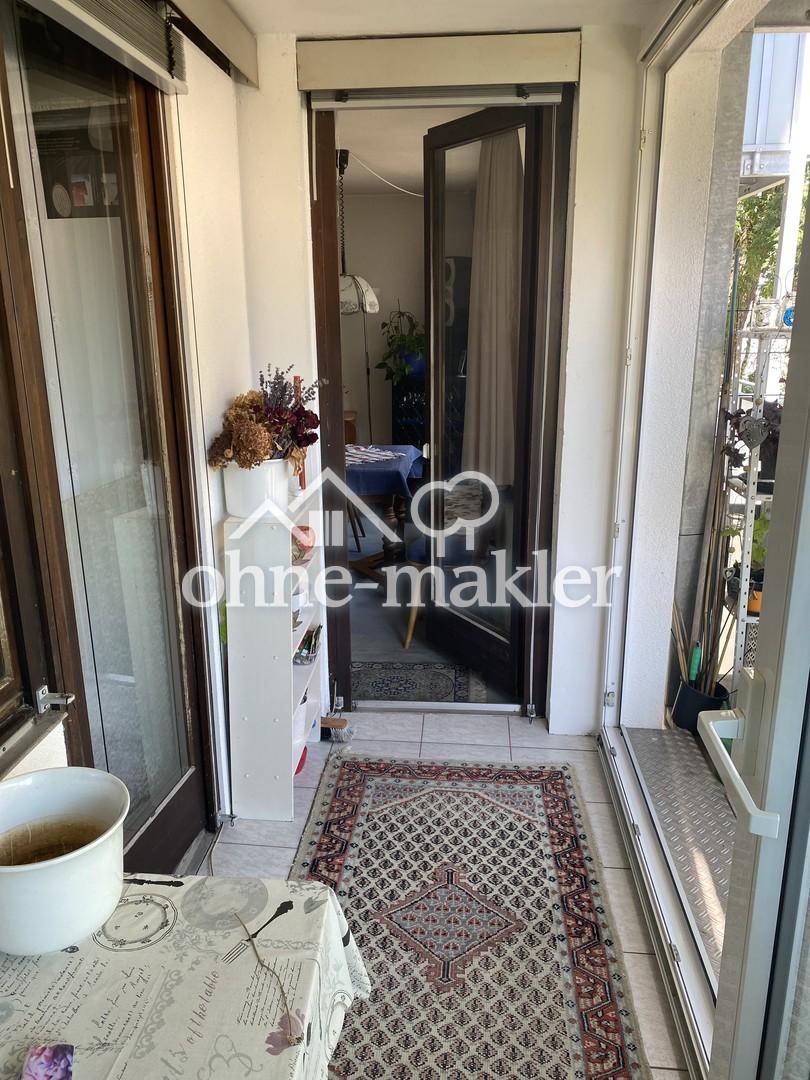 Loggia Richtung Wohnzimmer