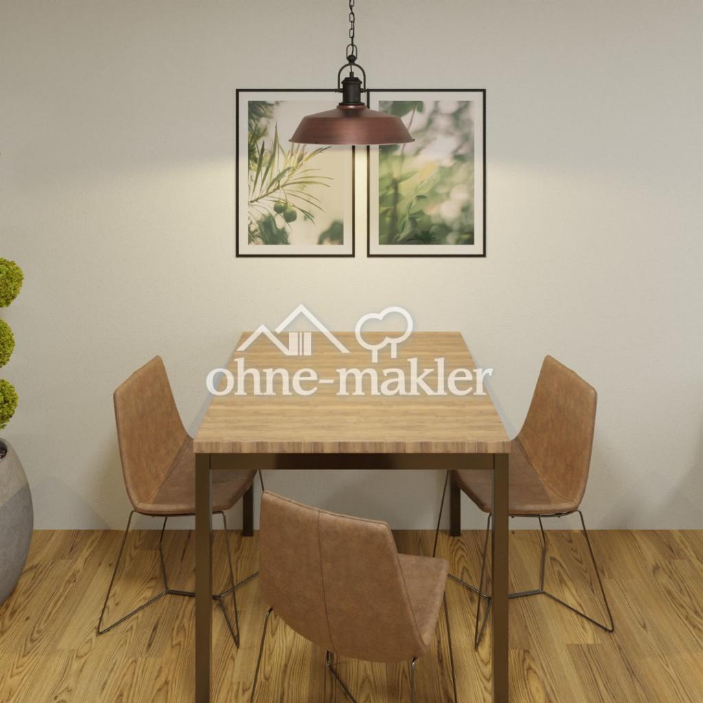 Wohn/ Esszimmer n. Renovierung