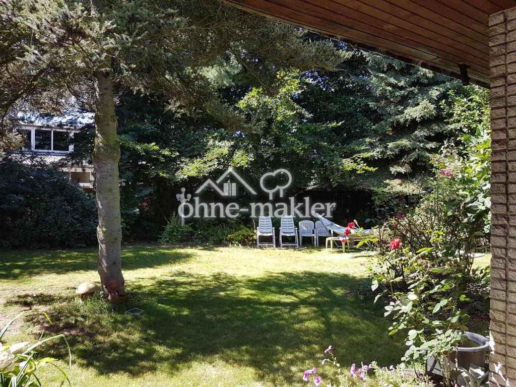 Blick auf den Garten