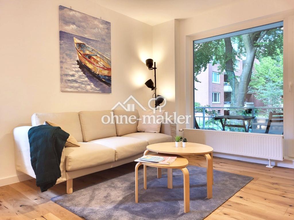 Wohnen auf Zeit: 2-Zimmer-Wohnung in Hamburg-Meiendorf - Photo 1