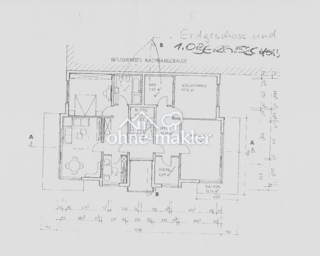 Schöne 2-Zimmer-Wohnung in Bad Honnef, Rhöndorf 68 qm - Foto 5