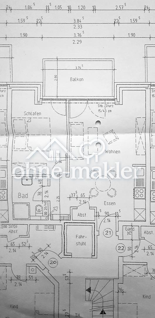 Grundriss Wohnung