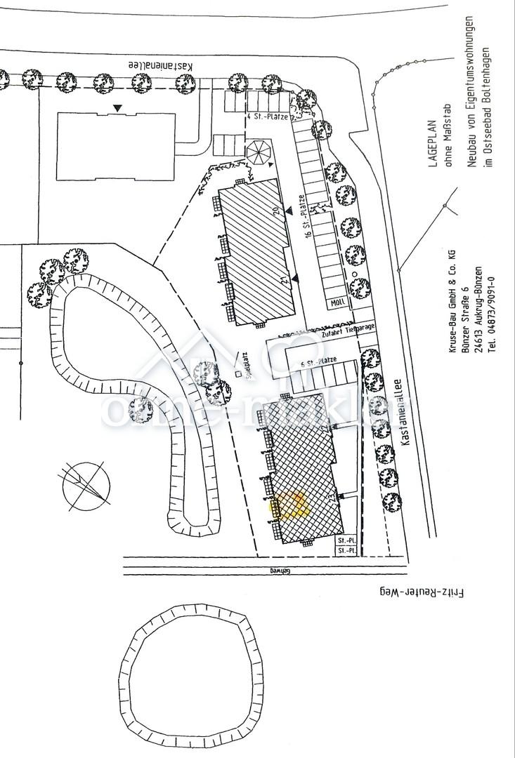 Lageplan Haus