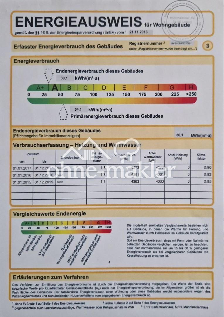 Energieausweiß