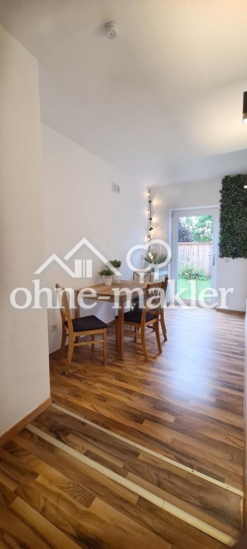 Voll möblierte und ausgestattete 4,5-Zimmer-Wohnung mit großem Garten und Gartenhaus - Foto 1