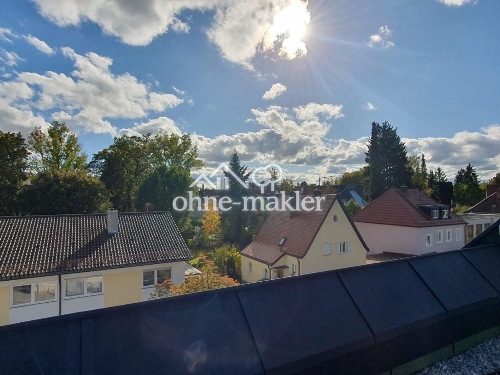 Sicht aus dem begrüntem Dach