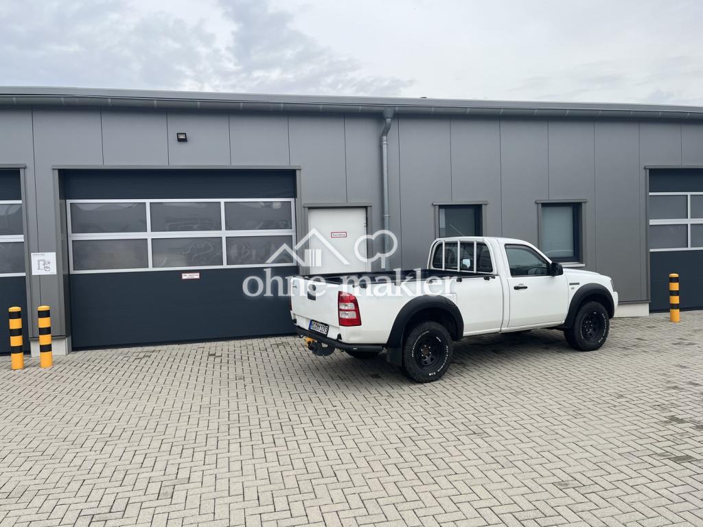 akt. Bild, Hallenfront Mitte 