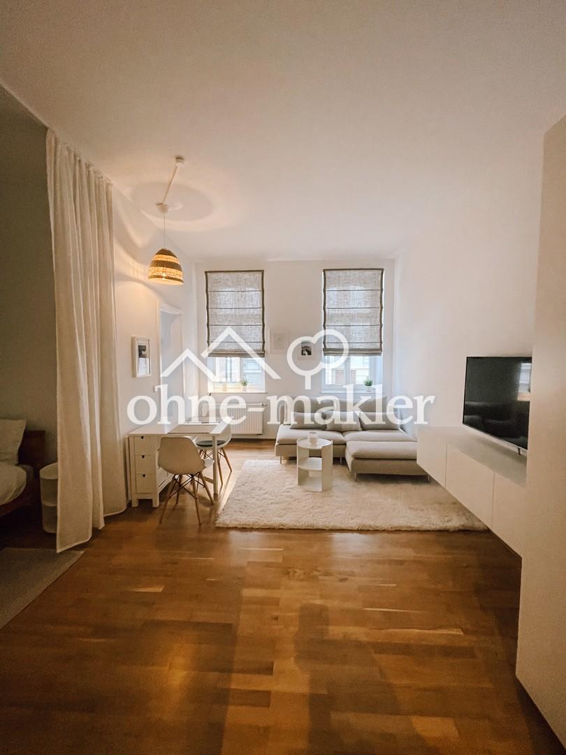 möblierte Wohnung - Top saniert - Südvorstadt - Photo 1